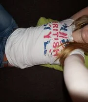 College girl taking naked selfies