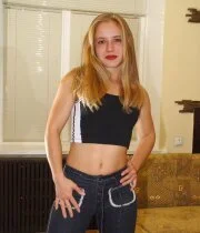 Hot blonde and her sex toy