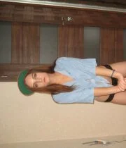 Teen girl teasing and masturbating