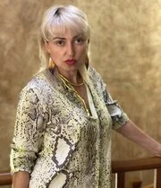 Blonde MILF with big tits