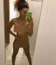 This hotel had a hot mirror so I took some nudes