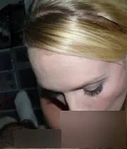 I took some quick pics while she was sucking on my staff