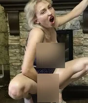 Big tit blonde MILF masturbate with her vibrator