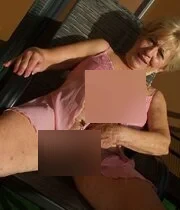 Naughty granny does not mind being exposed for the camera