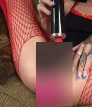 Brunette slut masturbates with a toy and gets her ass fucked