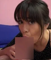 Cutie loves sucking that dick