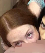 Horny chicks masturbate and sucking dick together