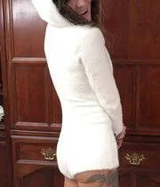 She didn't even bother taking off her clothes to suck my dick