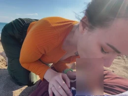 I love looking at hte sea while getting my dick sucked