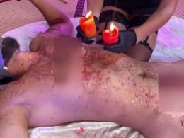 Tying Up My Boyfriend and Pouring Hot Wax All Over Him