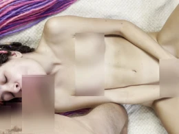 Step Sister Couldn’t Resist My Big Dick Stretching Her Hairy Pussy 🍑🍆