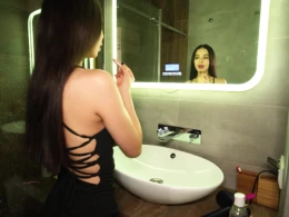 Teen Cutie Moans Loud Getting Fucked Wild On Living Room Sofa