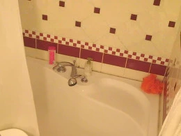 Showering while being filmed is my favorite activity after work