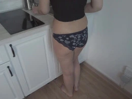 Naughty Kitchen Cock Worship Drives Me Completely Wild 🌟😈