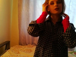 I felt lonely so I had fun with my black toy