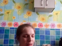 Horny amateur wife blowing a cock