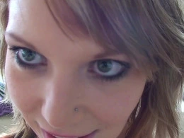 Pretty teen teasing on the couch