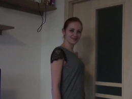 My redhead girlfriend loves being naughty when I pull out my phone