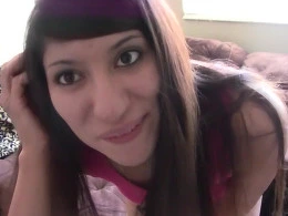 Kinky brunette seduces her fans in a lot of different positions