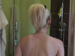 Showering always has to include some pussy teasing for me