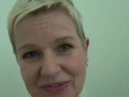 Shoving an extremely long dildo inside of my mature cunt