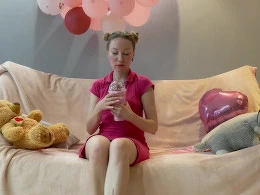 No better way to celebrate my birthday than masturbating on the couch