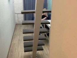 Hot shaved beauty rides my stiffy like a porn star
