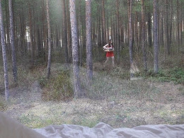Little Red Riding Hood goes to visit her grandmother