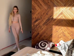 My hot girlfriend gave me quite a nice surprise the other day