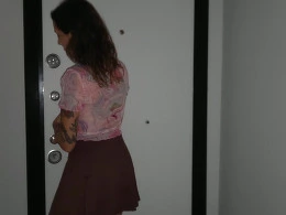 I fuck her ass for the very first time on cam