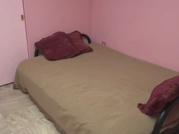 Two brunette sluts take turns sucking the same dick