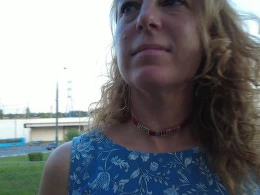 Sexy MILF Fucked at a busy intersection