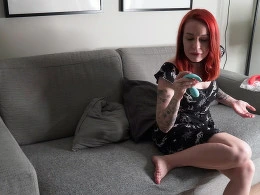 I made this redhead girl moan louder than ever