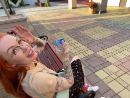 I just met her and I'm already fucking her in a public toilet