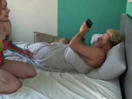 Filling My Girlfriend While She Wears LGBT Pride Outfit