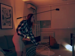 Burglar Breaks In, I Catch Him, and Let Him Fuck Me Hard 😈💦