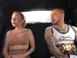 Female Uber Driver Sees Her Ride My Cock Hard in the Back Seat