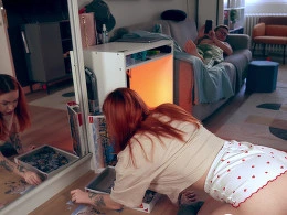 While Step Sis Fits Puzzle Pieces, I Fit My Cock in Her Tight