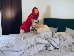 Morning Routine Ruined by Hard Sex on Unmade Sheets