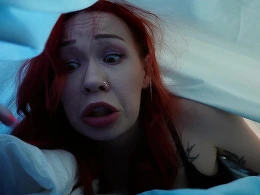 Step Mom Gets Stuck in the Duvet Cover and I Slide Deep Inside Her